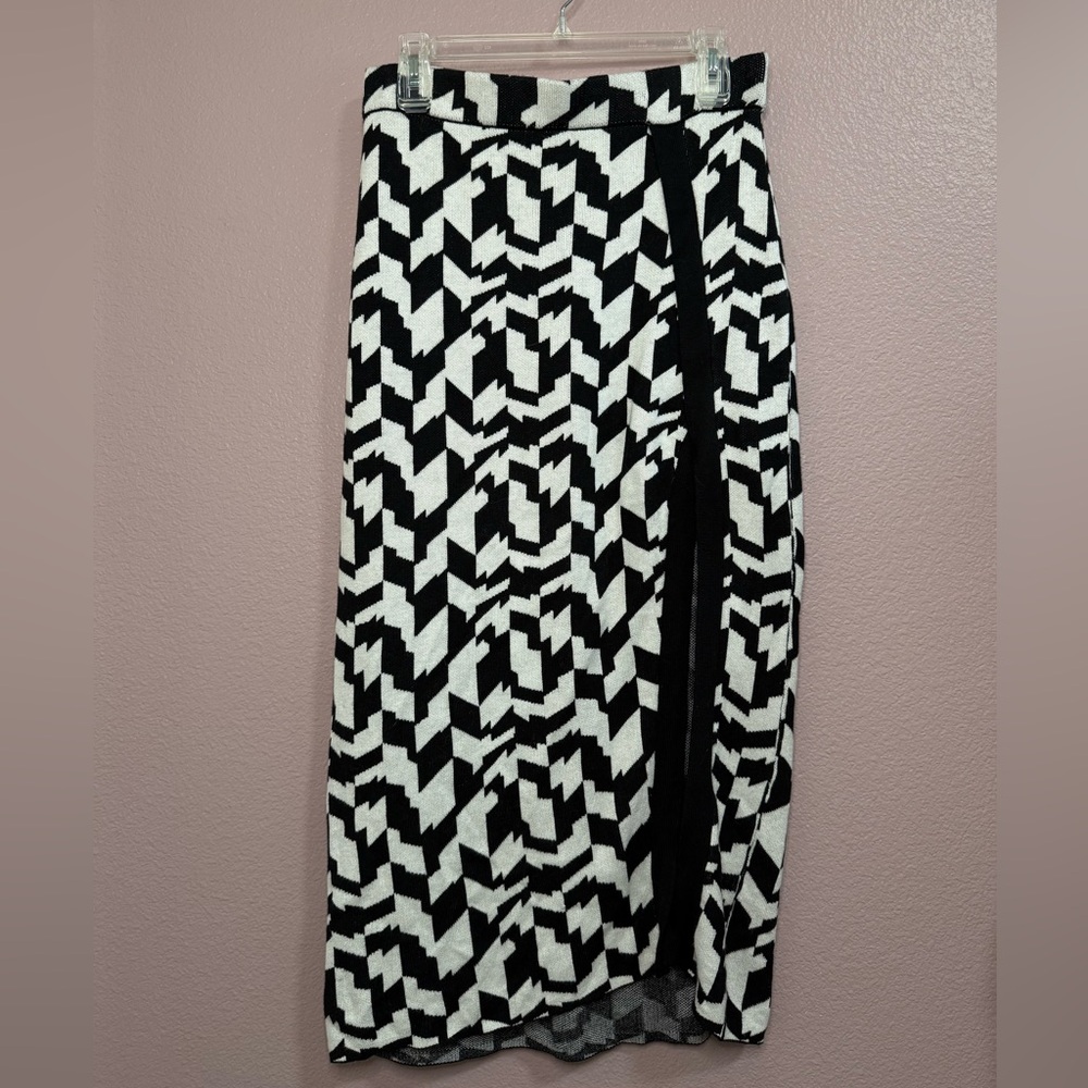 Future Collective Knit b/w Skirt